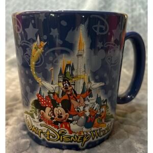 Walt Disney World Oversize Park Mug Authentic Disney Park Graphic Mickey Goofy